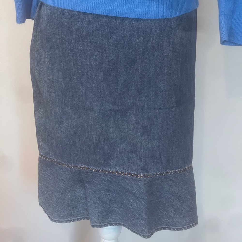 Sweet Denim Skirt by Ann Taylor